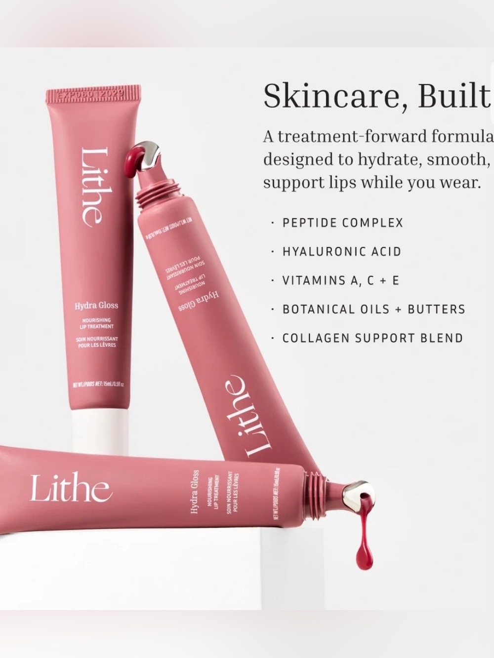 Lithe Beauty Hydra Gloss In Color: Plush - Picture 5 of 8